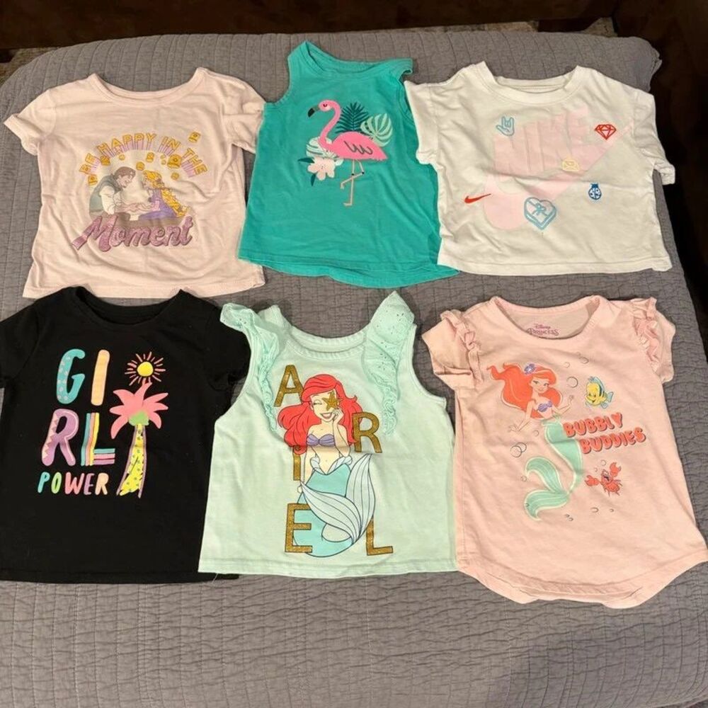 Girls blouses size 3T – 4T set of 6